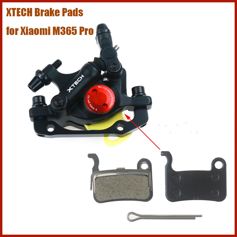 2 buah Bantalan Rem Hidrolik ZOOM XTECH HB100 Untuk Aksesoris Skuter Listrik Xiaomi M365 Pro 1S Pro 