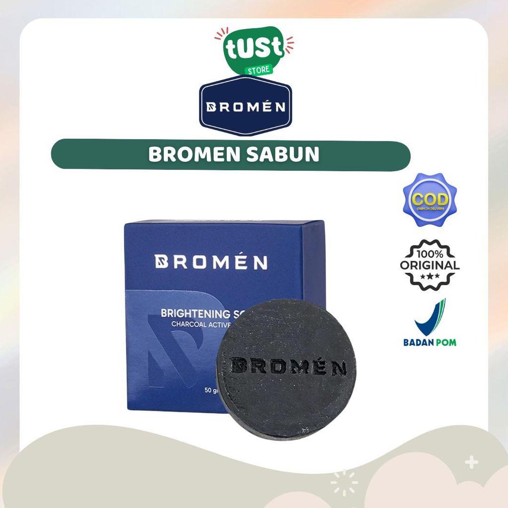 BROMEN Sabun Pemutih Wajah Sabun Wajah Pria