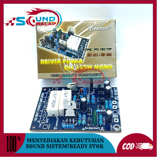 DRIVER OCL BALAP TUNERSYS 150 WATT MONO