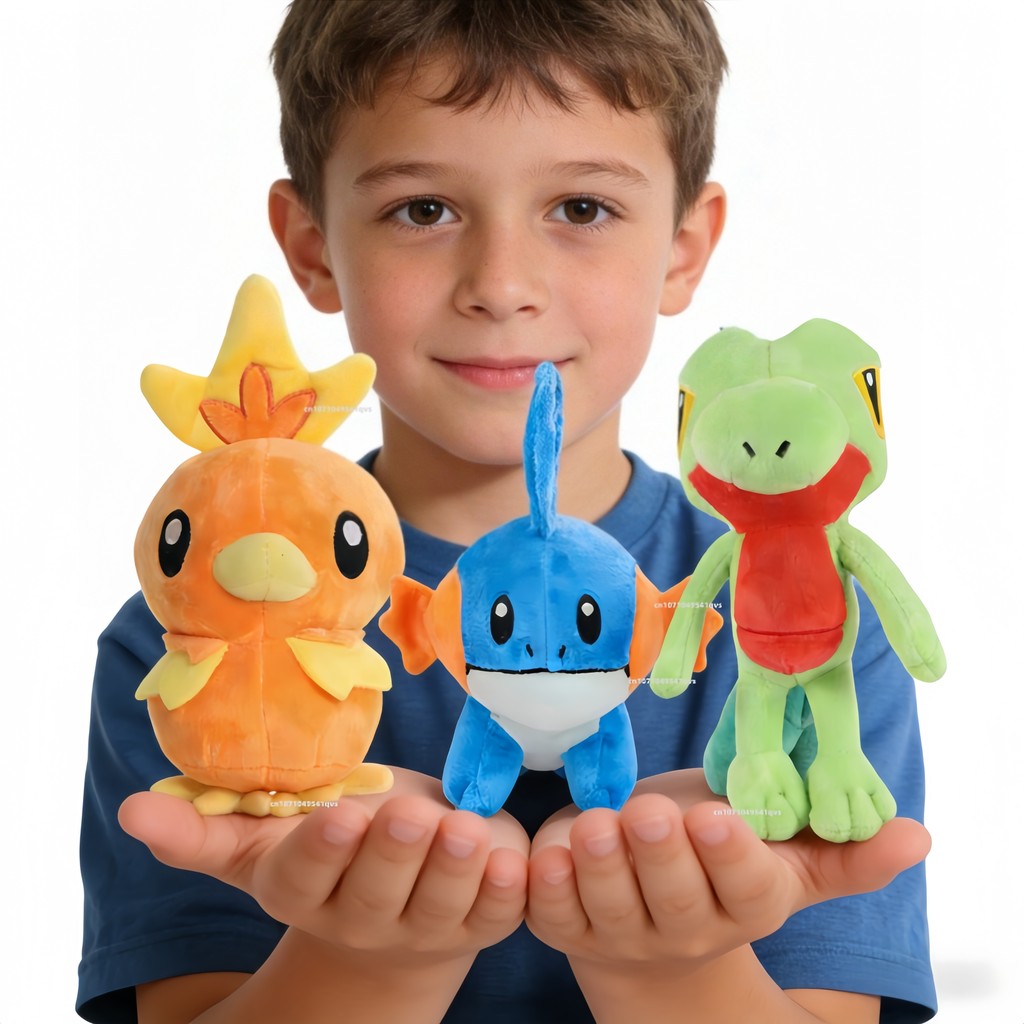 Pokemon Pikau Pelue Gengar armander Pokemon Stuffed Plushies Toys Toric Treecko Mudkip Plush Doll Bi