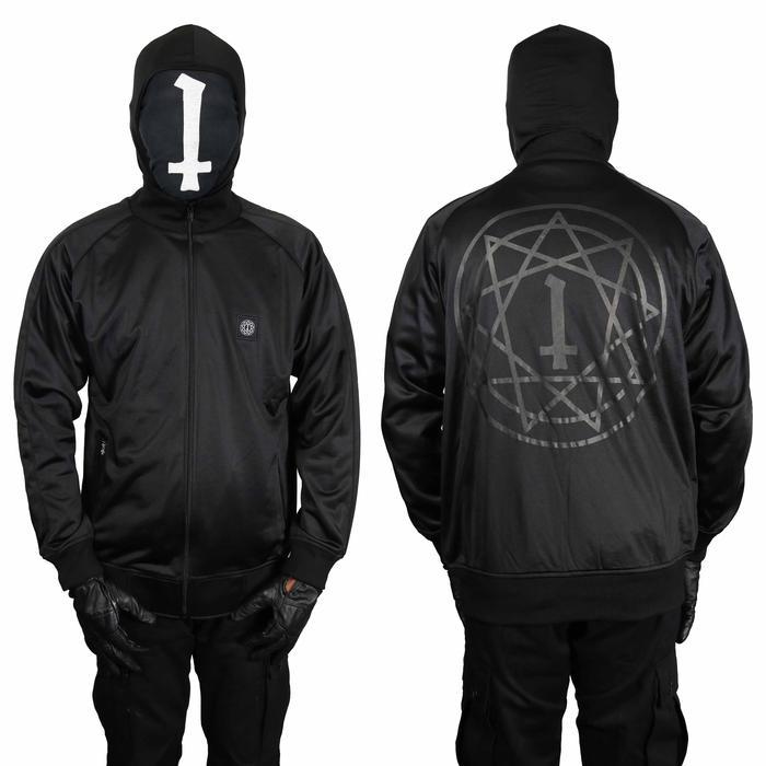Heretic - Track Jacket - Black Pentagram - M