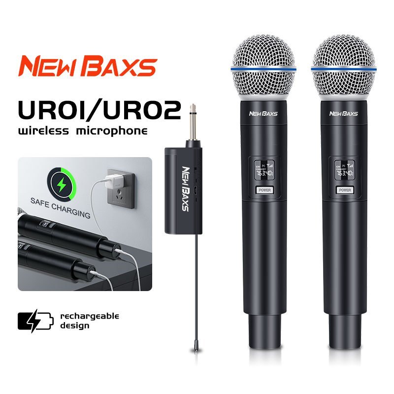 BagstoreOfc -  microphone karaoke Mic karaoke jack kecil Mic wireless 2 mic