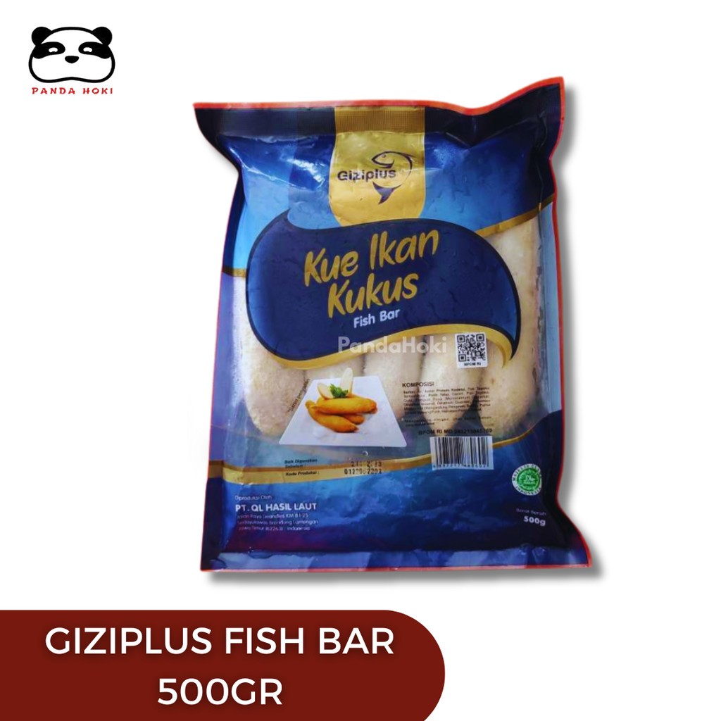 Giziplus Vegie Fish Bar 500gr