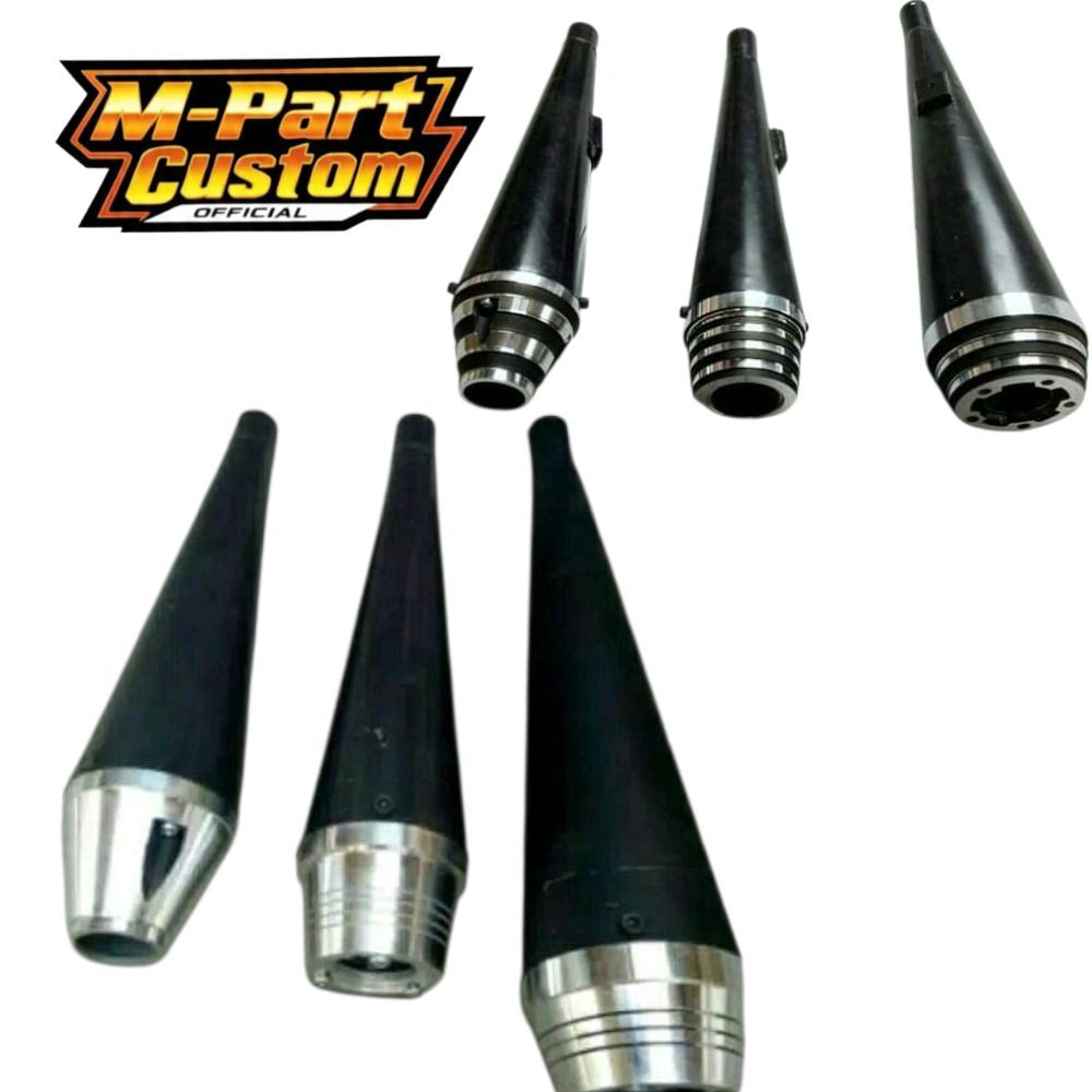 KNALPOT SILINCER JAPSTYLE BOBBER UNIVERSAL PNP TIGER MEGAPRO BYSON SCORPIO