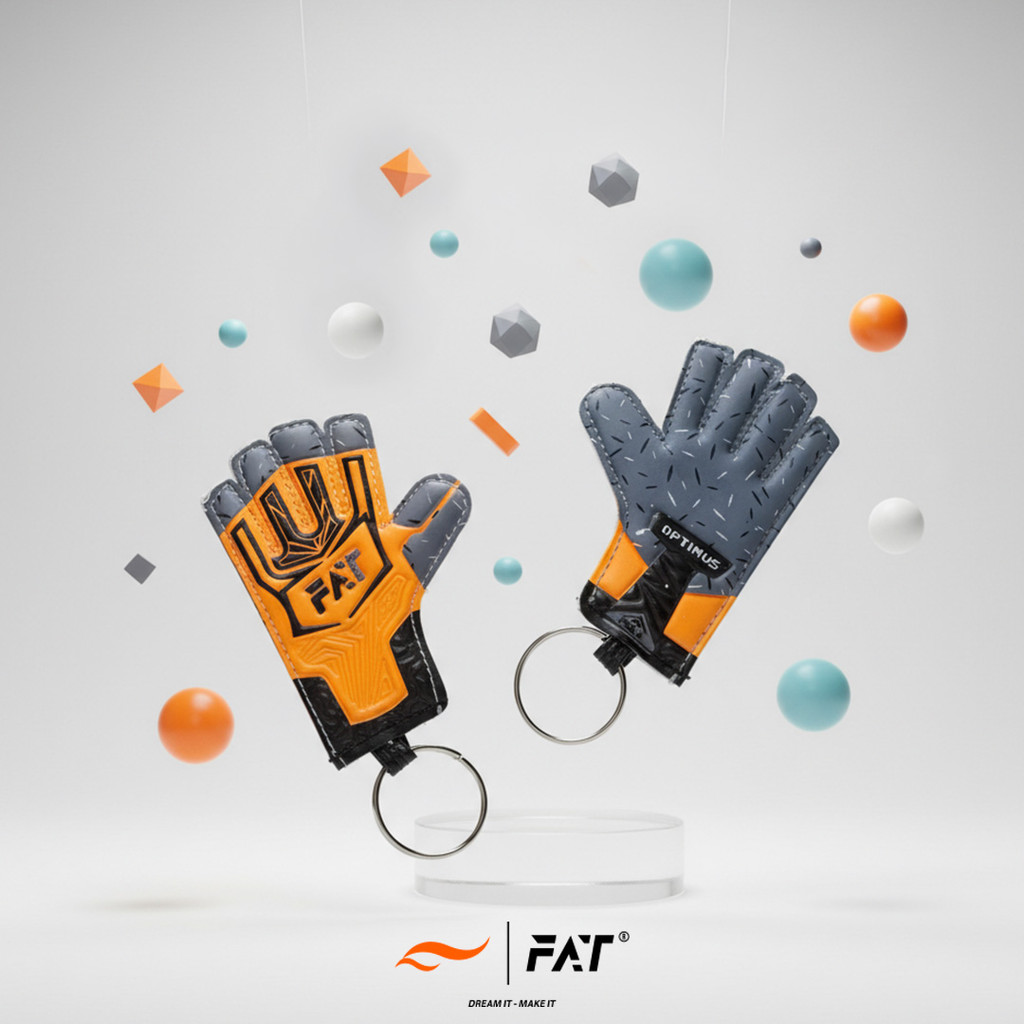 KEY CHAIN FAT OPTIMUS - ORANGE (GANTUNGAN KUNCI SARUNG TANGAN KIPER)