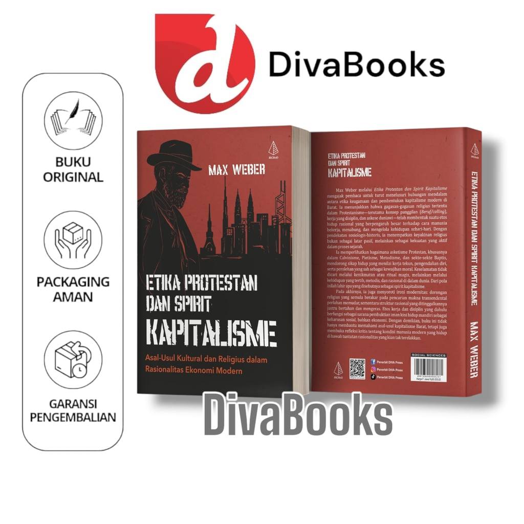 DIVA Press Book - Buku Etika Protestan dan Spirit Kapitalisme - Max Weber - IRCiSoD