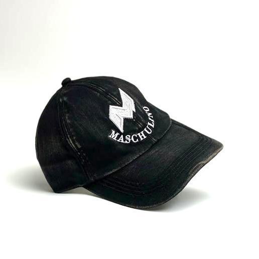 topi baseball pria masculino bahan katun jeans polos musim panas Hitam - masculino hitam
