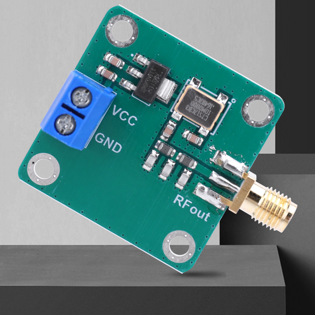 RF Signal Generator 10MHz Signal Source Panel 13dBm 20mW RF Signal Generator Board 5V for Industry H