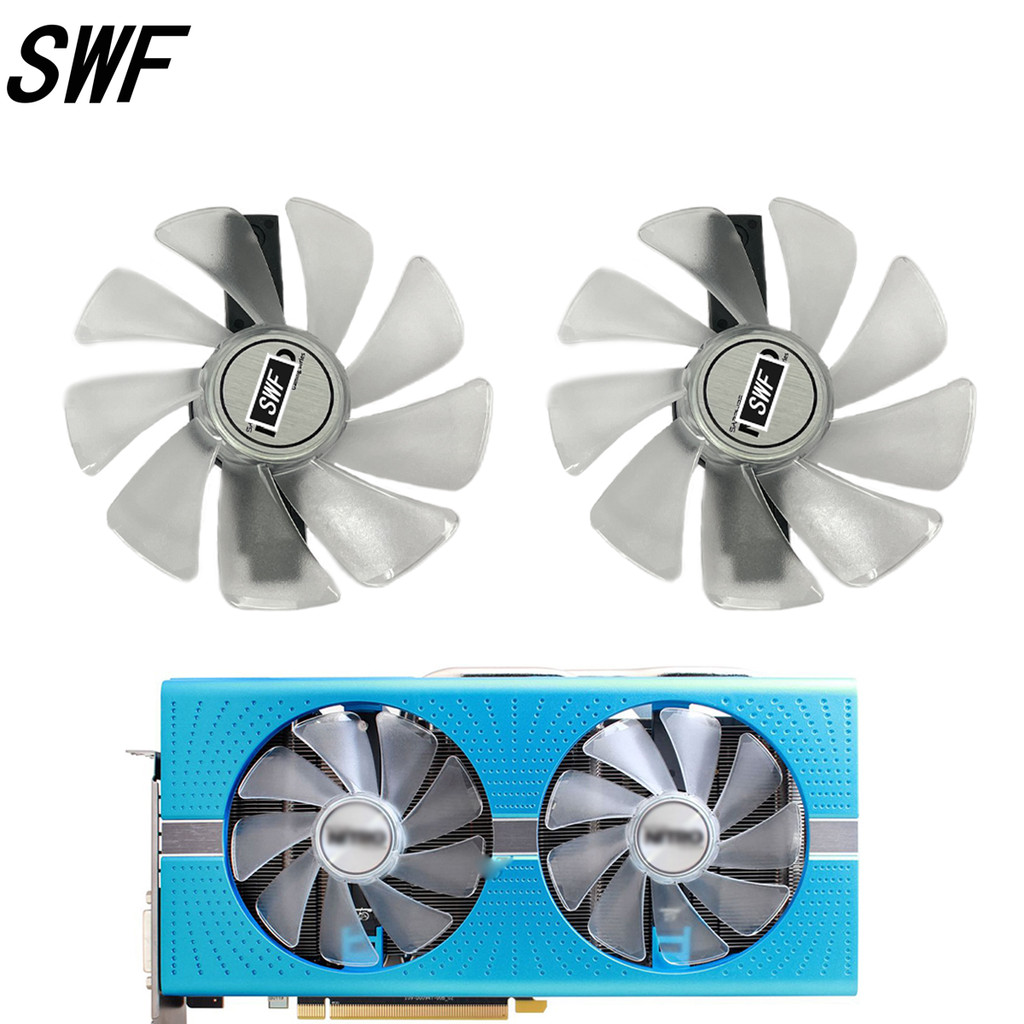 New CF1015H12D FD10015M12D Cooling Fan For Sapphire RX470 RX590 RX580 RX480 RX570 NITRO Special Etio