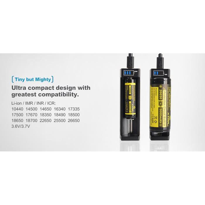 Charger XTAR MC1 PLUS ANT ORIGINAL for Li-Ion VERSI 2016
