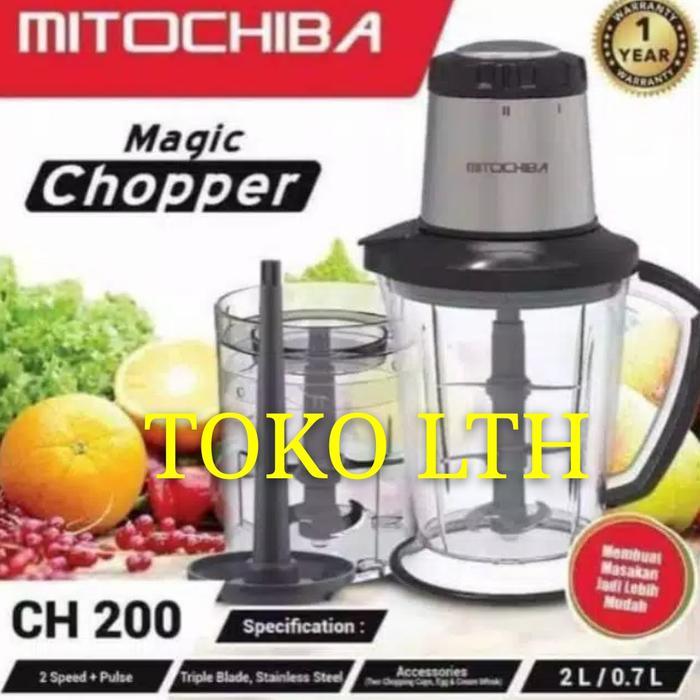 MITOCHIBA MAGIC BLENDER / FOOD PROCESSOR CH200 /BLENDER BUMBU & DAGING
