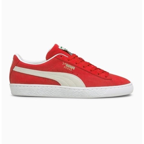 Sepatu Sneaker Suede Classic XXI High Risk Red-Puma White 374915 02
