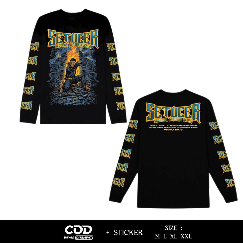 KAOS LENGAN PANJANG PSHW SETUCER T-SHIRT LONGSLEEVE PSHW - KAOS LENGAN TANGAN PANJANG PSHW TERBARU -