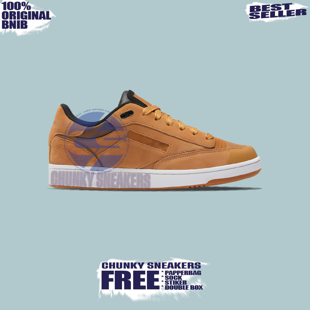 Sepatu Sneakers Reebok Club C Bulc Court Brown 100% Original BNIB Unisex