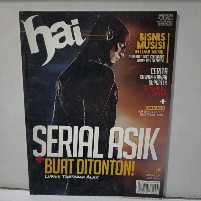 majalah HAI 25 mei 2015  serial asik buat di tonton   jkt48 corner