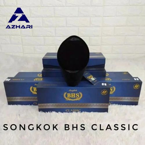 MEMELASHOP Peci BHS Songkok Hitam ac Tinggi 8 9 dan10-Peci Bhs Classic