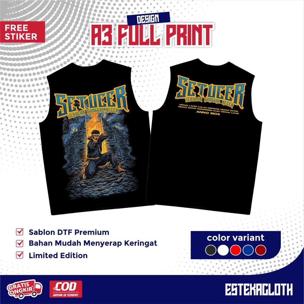 KAOS SINGLET PSHW SETUCER SINGLET PSHW TERBARU - SINGLET PSHW LAMBANG - SINGLET PSHW SIMPEL - SINGLE