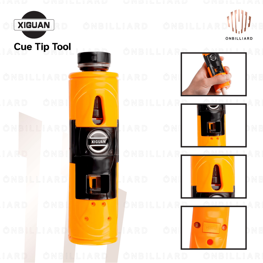 XIGUAN Cue Tip Pool Multifunctional Tip Repair Tool Corrector Machine Billiard Billyar XIGUAN
