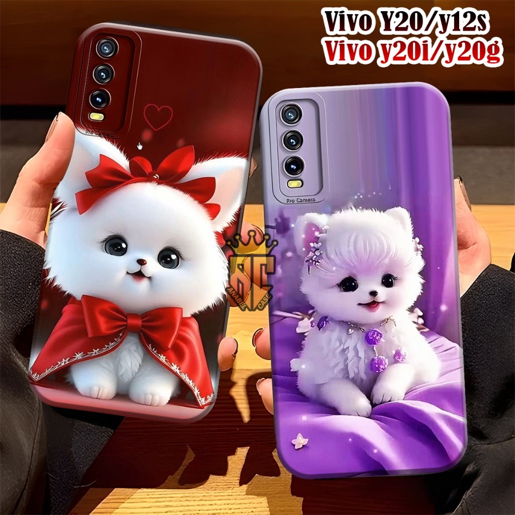 Softcase VIVO Y12S Y20 Y20S Y20A Y20SG Y20I Fashion Case Motif Kucing Cute - Case Cantik - Case Vivo