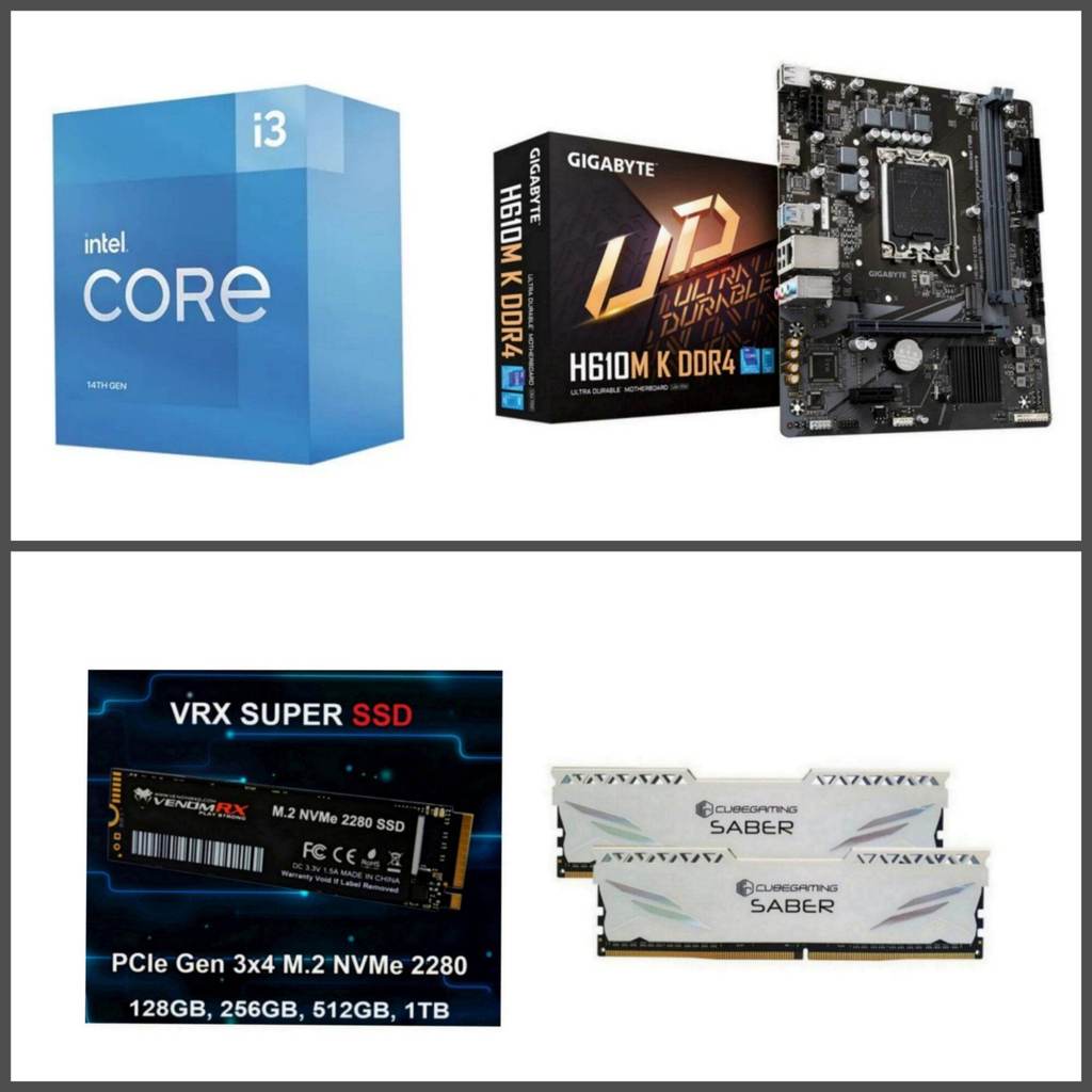 Paket Processor Intel Core i3 14100 / i3 14100F Box Gen 14 LGA 1700