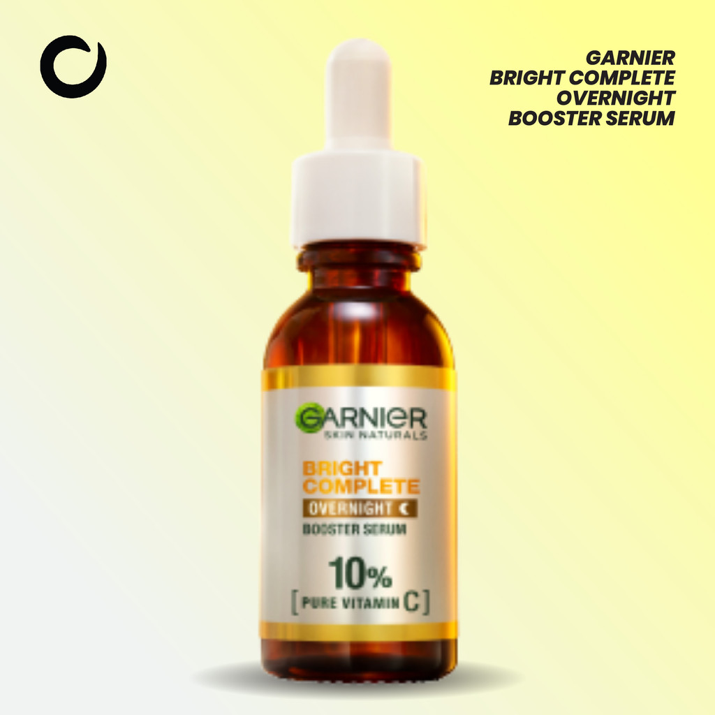 Garnier Serum Bright Complete Overnight Pure Vitamin C | Serum Wajah Garnier