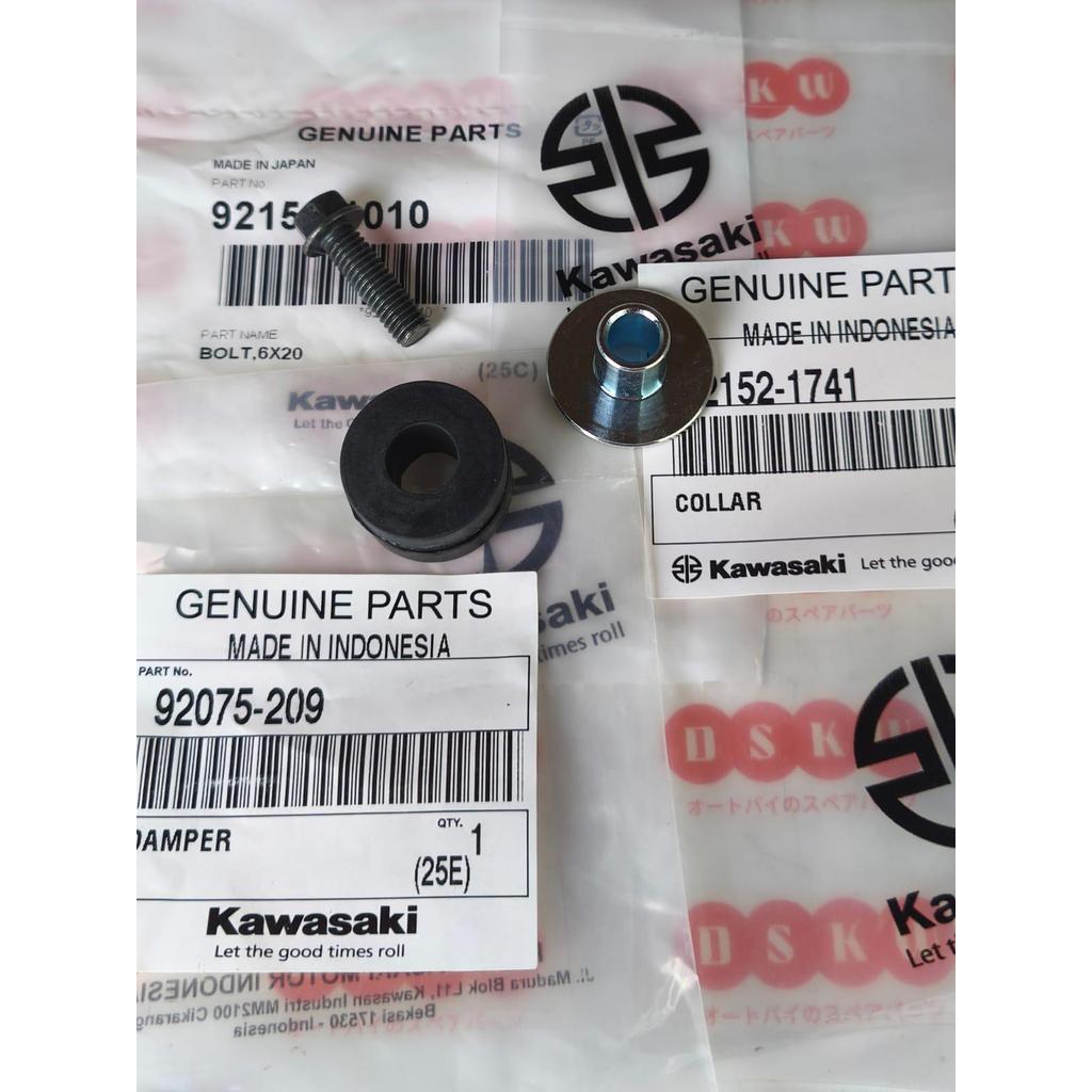 Baut Damper Collar Set Radiator NINJA 150 R | SS | RR KGP 92150-1010 | 92075-209 | 92152-1741