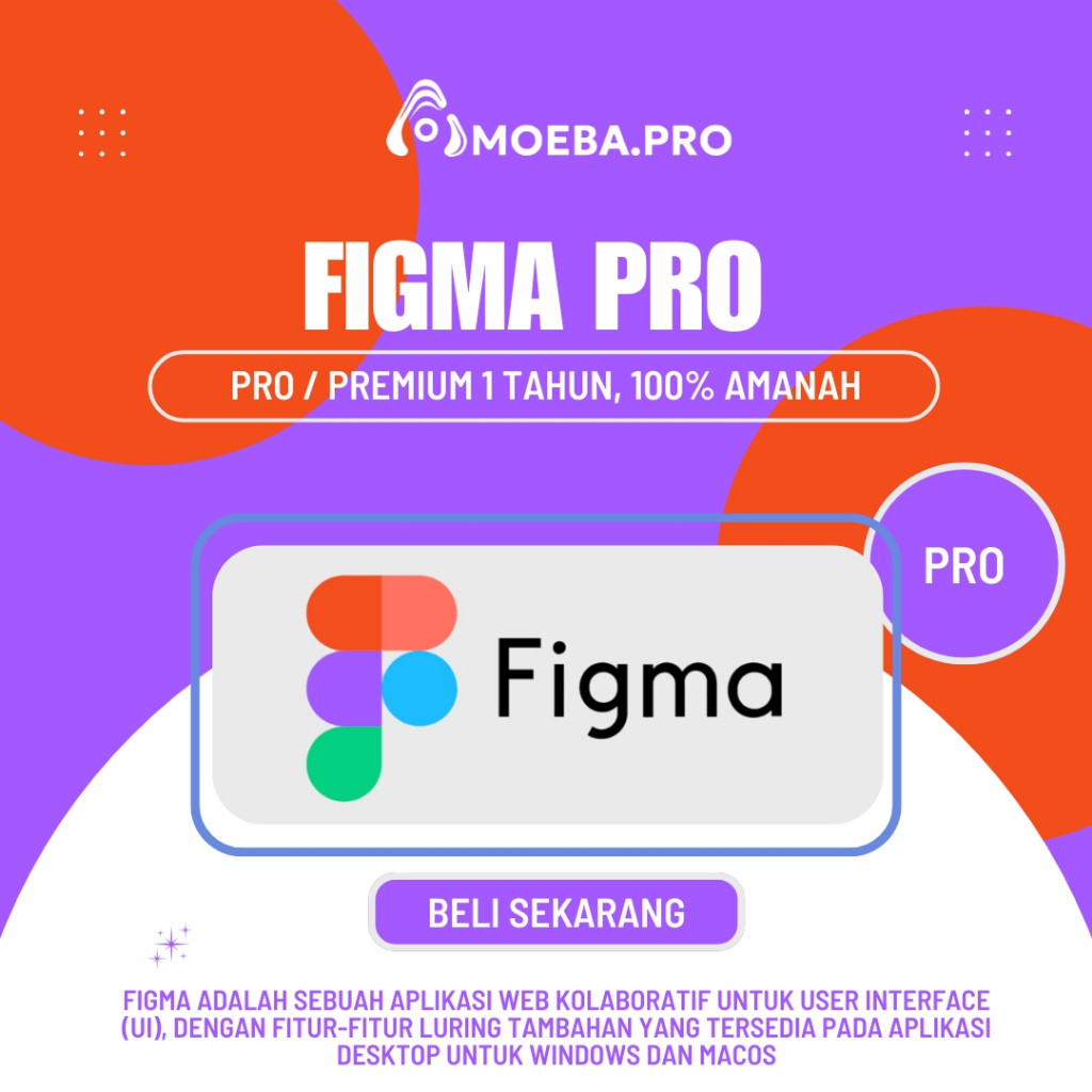 Akun Figma Pro Edu [1 Tahun] Design UI/UX | Figma AI Code | Full Garansi 100%