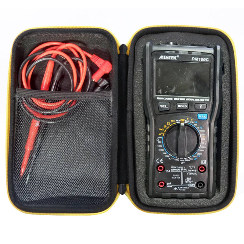 Newest EVA Hard Travel Carrying Storage Cover Bag Case for Mestek DM100 DM100C gital Multimeter