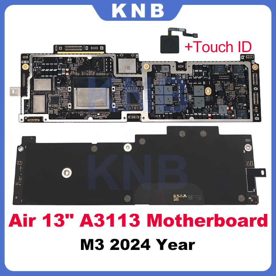 Original A3113 Logic Board For Macbook Air 13" M3 A3113 Motherboard 8G 16GB 500GB 1TB 2024 Year