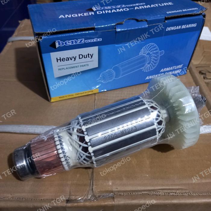ARMATURE MT243 MAKTEC ANGKER MESIN CUT OFF MAKTEC MT 243 BENZ