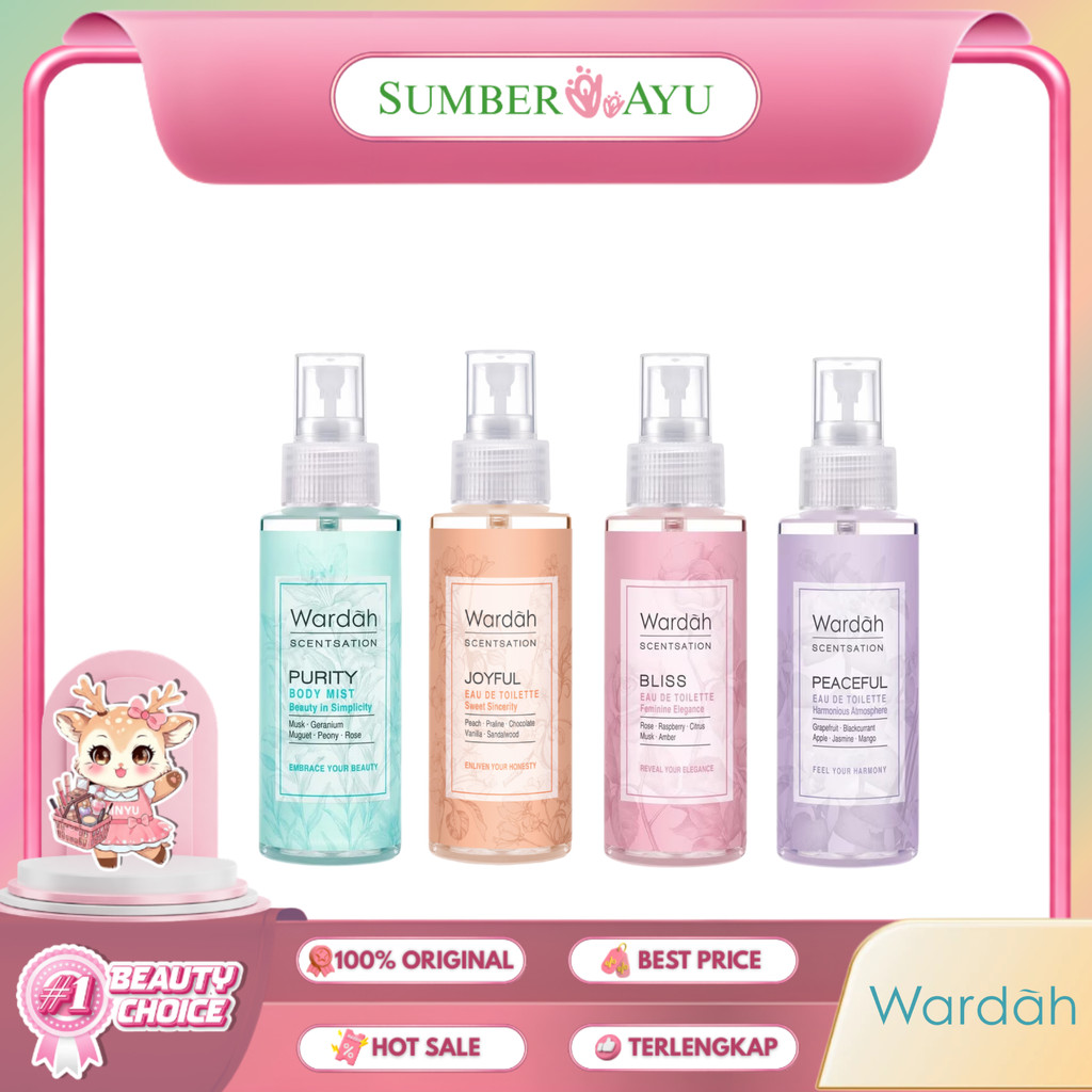 SUMBER AYU | SUMBER AYU | Wardah Scentsation Body Mist