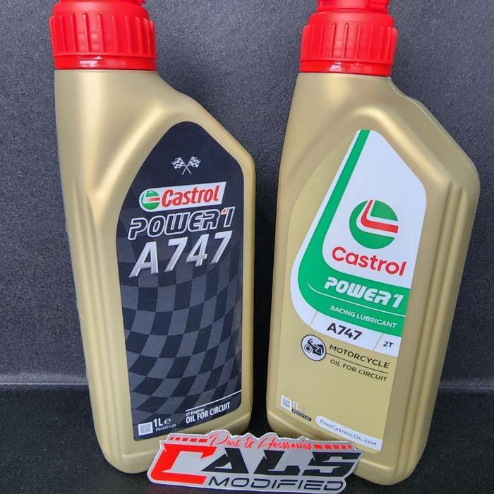 OLI SAMPING 2T CASTROL A747 ORIGINAL OLSAM 2TAK CASTROL A747 1LITER
