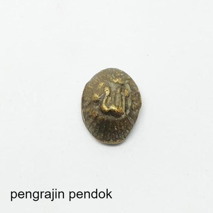 Batu Akik Mata Cincin Lafadz Allah Kuningan Antik BM