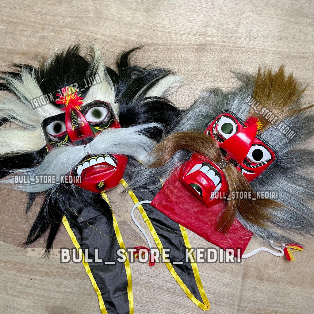 ASLI KEDIRI Topeng Ganongan Reog Ponorogo Anak Untuk Pentas