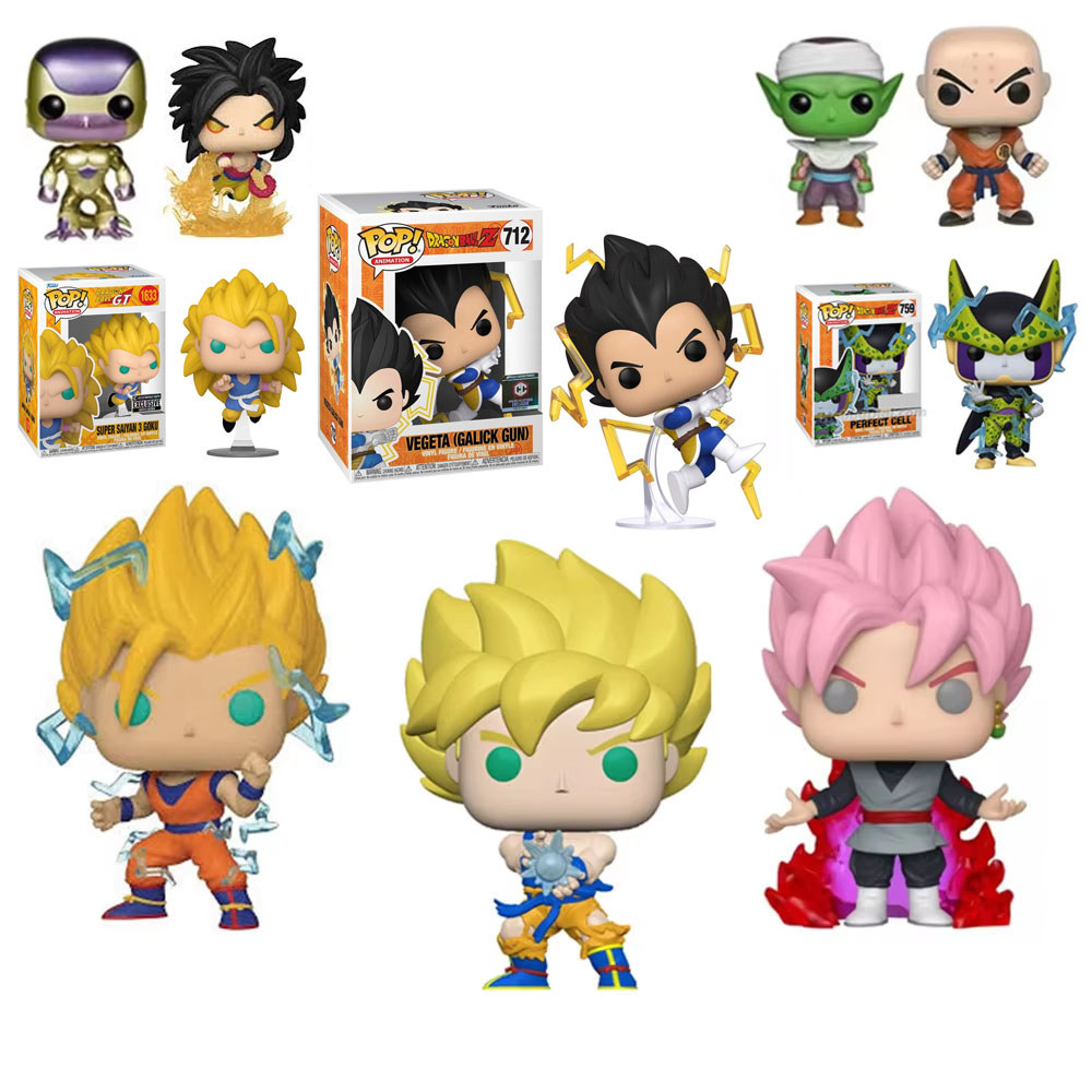 Funko Pop Animation: Dragonball Z Trunks 107 Beerus 120 Piccolo 11 Zamasu 316 Krillin CELL 759 Vinyl