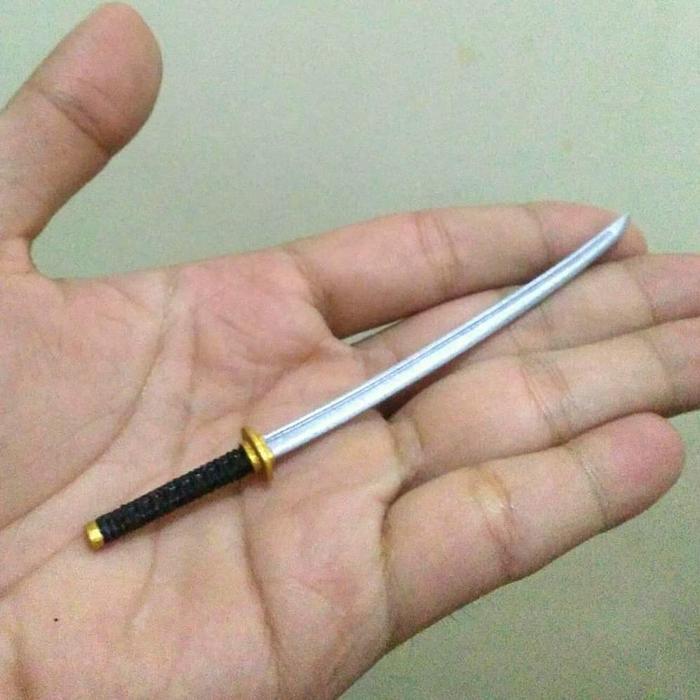 Diorama Miniatur katana reguler Aksesoris Figure