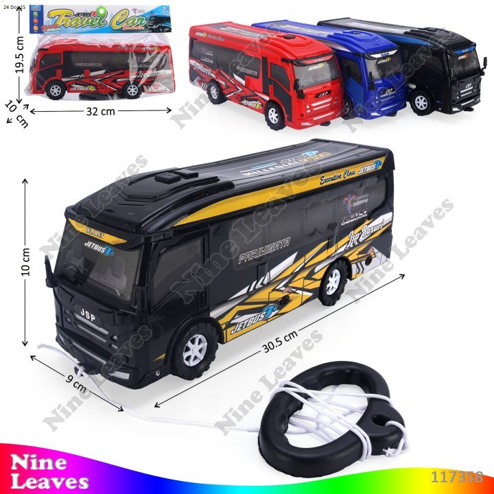 Mainan Anak Kendaraan Mobil ELF Travel + Tali Travel Car