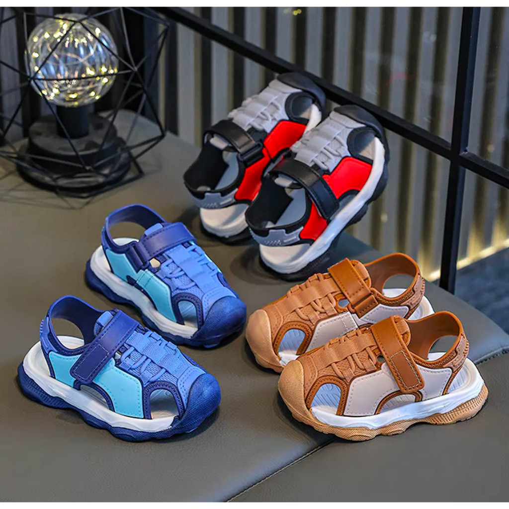 TARAAM - Sepatu Sendal Gunung Sport Anak Laki Dan perempuan Sepatu Sandal Anak Cowok Cewek Casual An