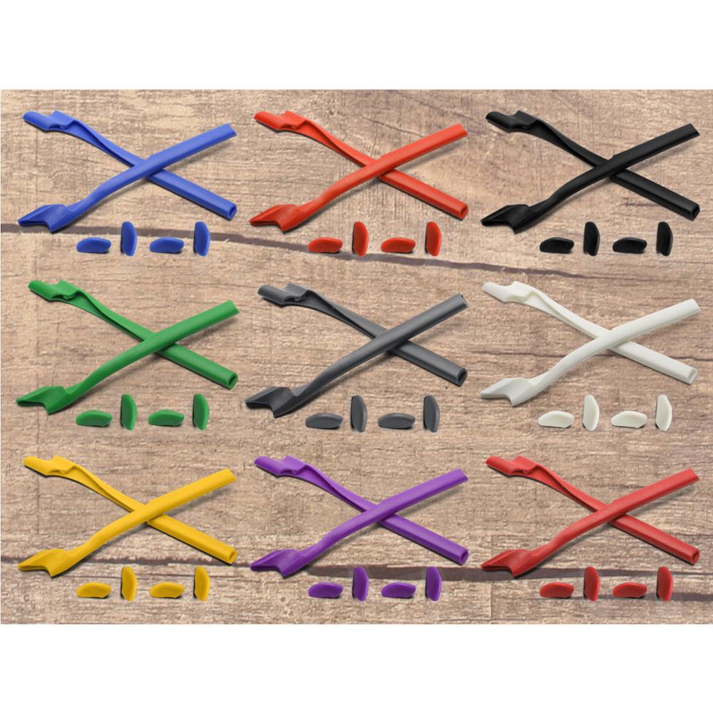 Vonxyz Replacement Ear Socks & Nose Pads for for-Oakley Half Jacket 2.0 OO9144 - 62mm/Half Jacket 2.