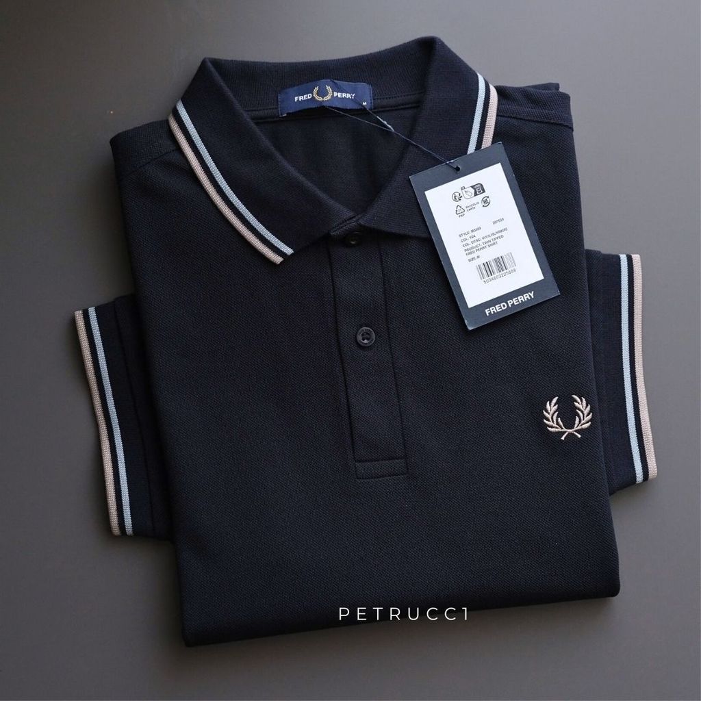 FP Fred Perry Polo Shirt Cowo Man Pria Original