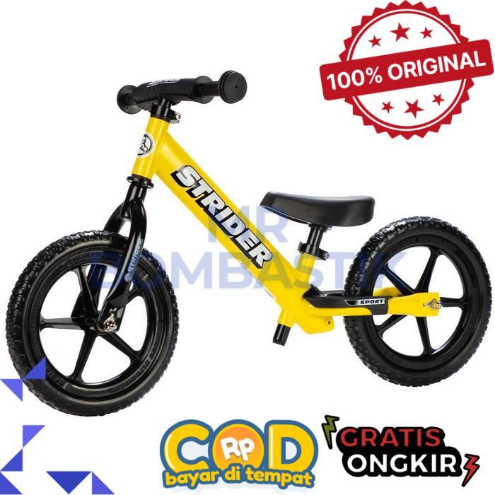 STRIDER Balance Bike 12 Sport Sepeda Anak Push Bike - Yellow