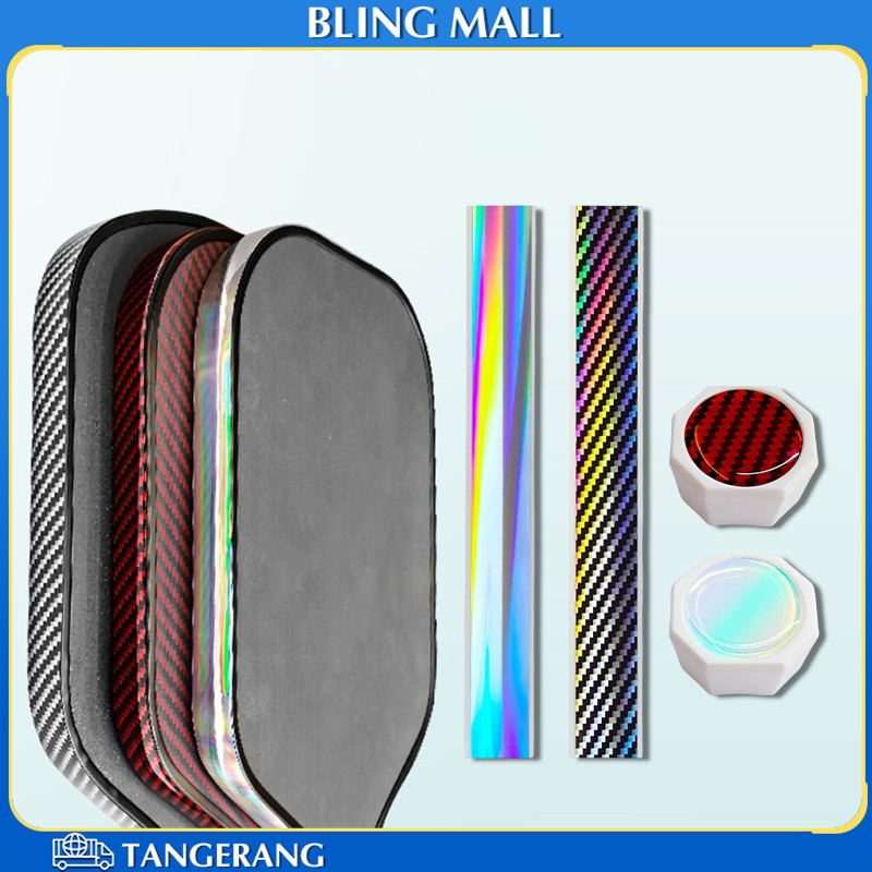 Pickleball Paddle Protection Tape Anti Scratch Pelindung Raket Protector Side Tape Melindungi Bagian
