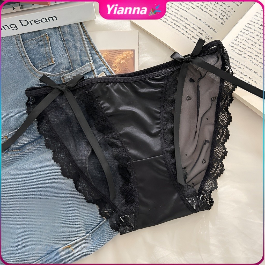 Celana Dalam Renda Wanita CD Lace Seksi Premium Panties G string wanita transparan tali samping Ling