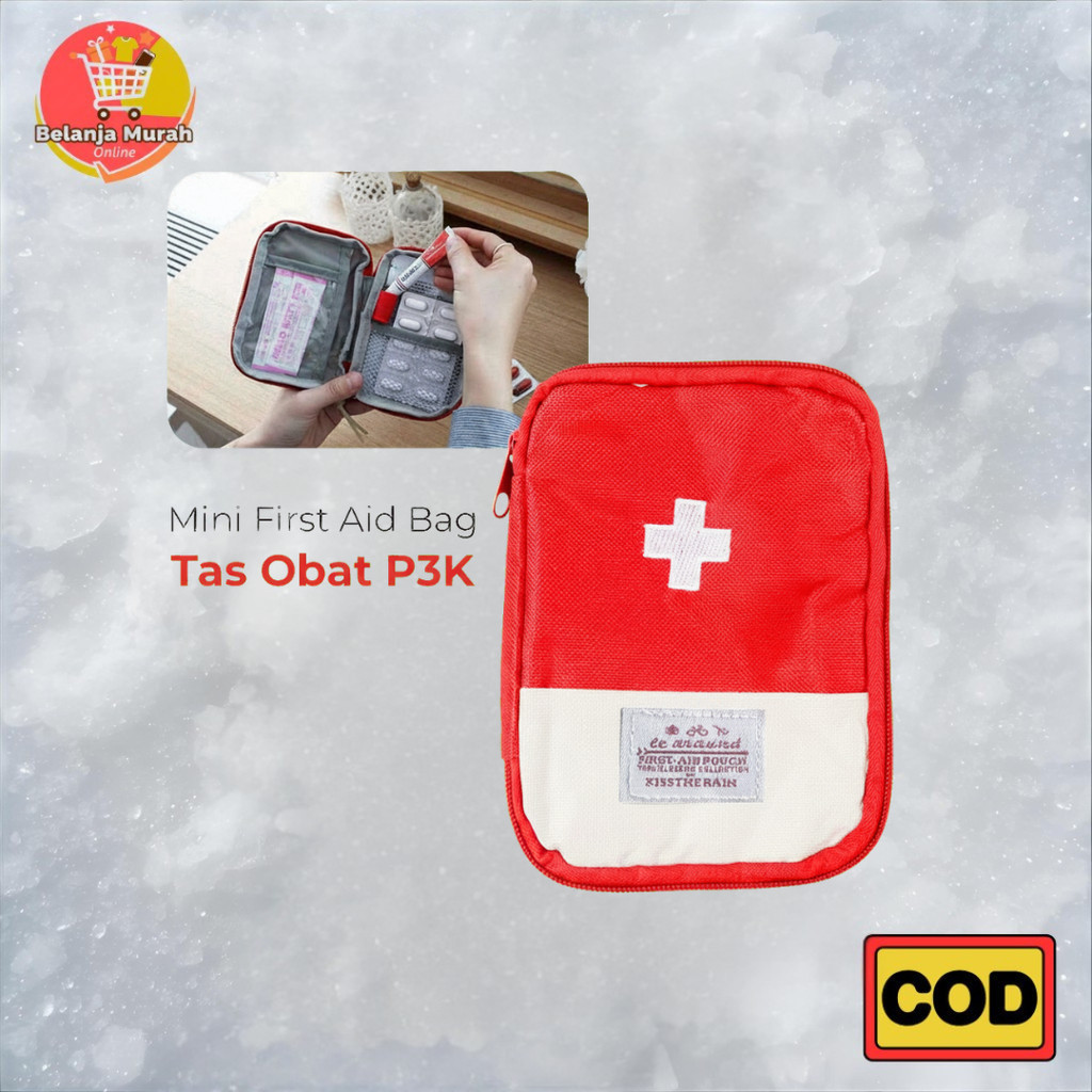 Tas Obat Harian Mini - Daily Medicine Pouch Travel Size
