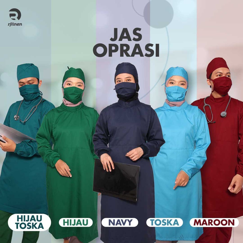 JAS OPERASI / JUBAH OPERASI / APD / SURGICAL GOWN / BAJU OPERASI / PERLENGKAPAN BEDAH / OPERASI