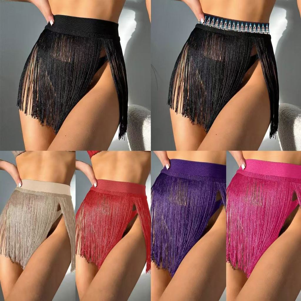 European and American fashion fringed mini skirt lingerie for women