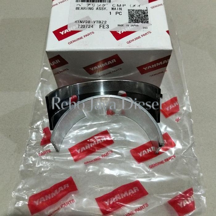 729927-02800 Bearing Assy Main Metal Duduk 4TNV98T-GGE ORIGINAL YANMAR