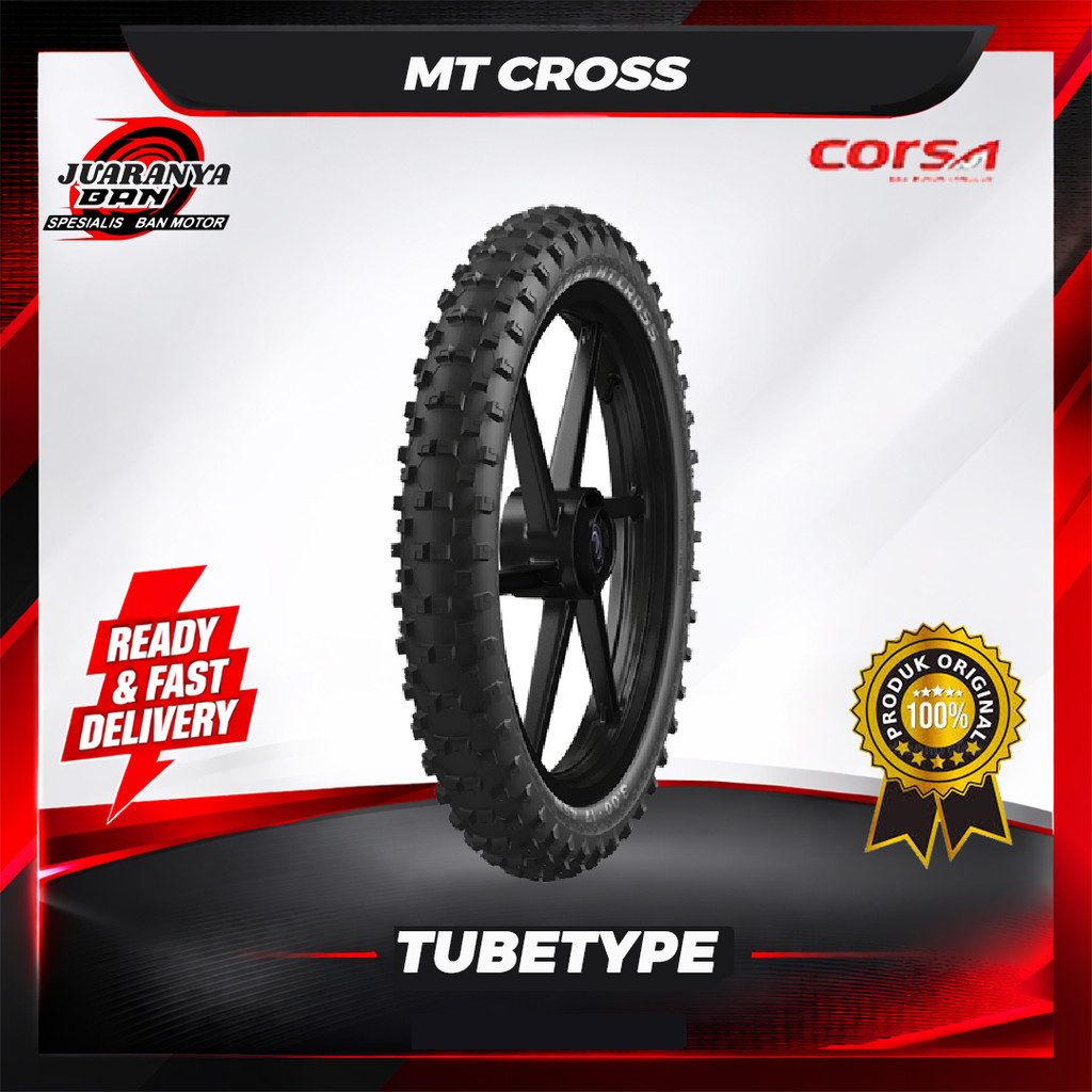 Ban motor trail Corsa MT Cross 90 100 14 tubetype