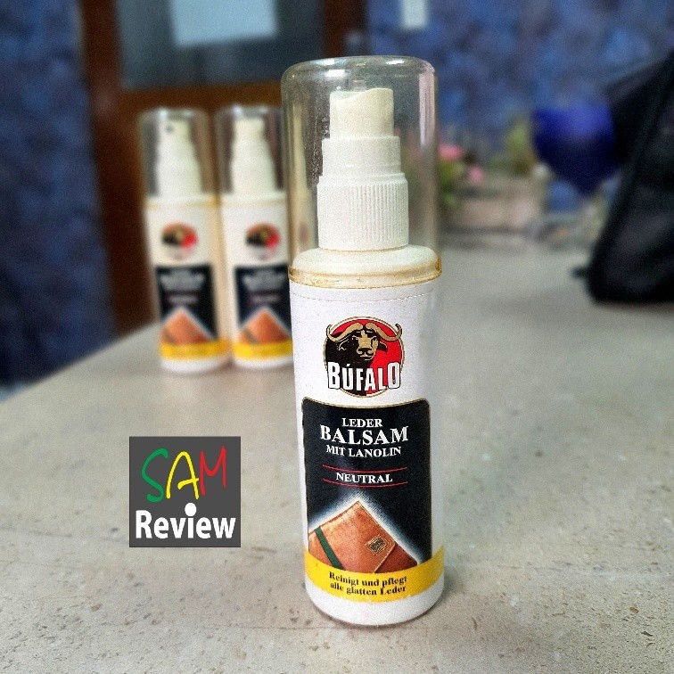 BUFFALO BALSAM Pembersih dan Perawatan untuk Kulit Bag, Jacket, Shoes, Boot, Belt Made In Germany