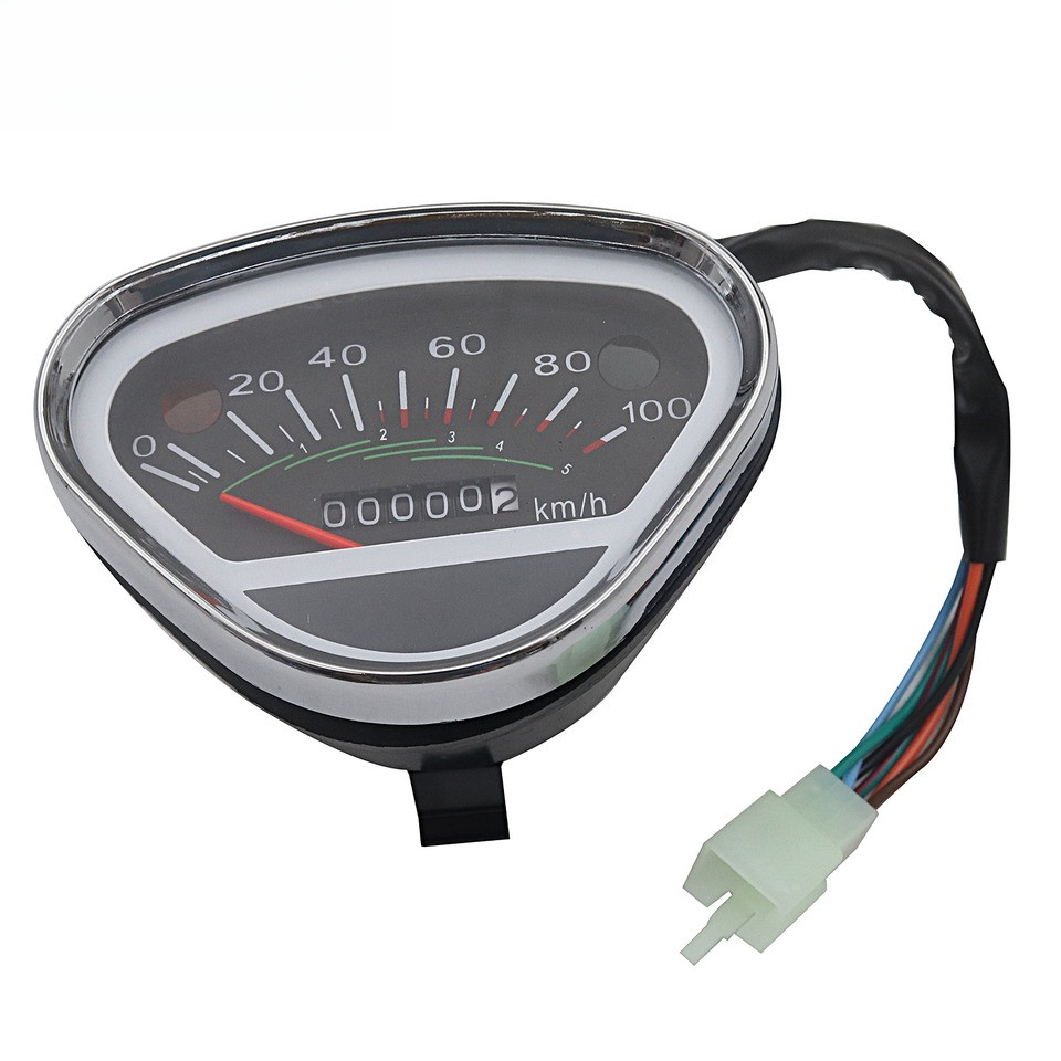 Motorcycle Meter Odometer Gauge Backlight LCD Digital Indicator Instrument for Vintage Honda DAX 70 